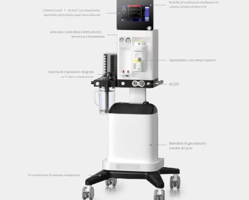 Sistema di anestesia veterinaria V5Pro